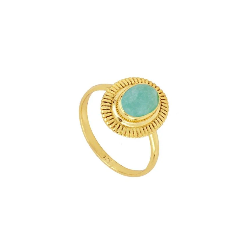 Anillo Amazonita