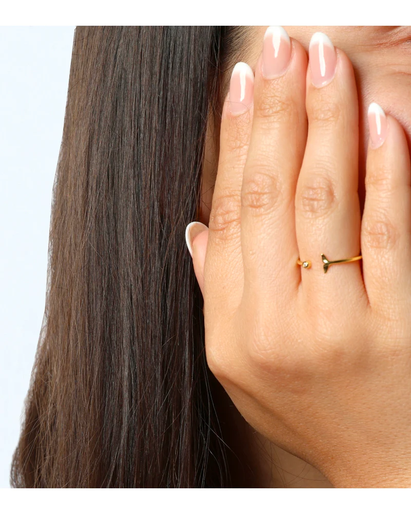 Anillo cola ballena Silver - Image 3