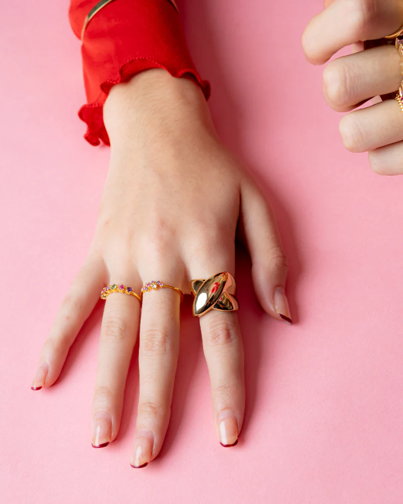 Anillo Maxi Cross Acero - Image 2