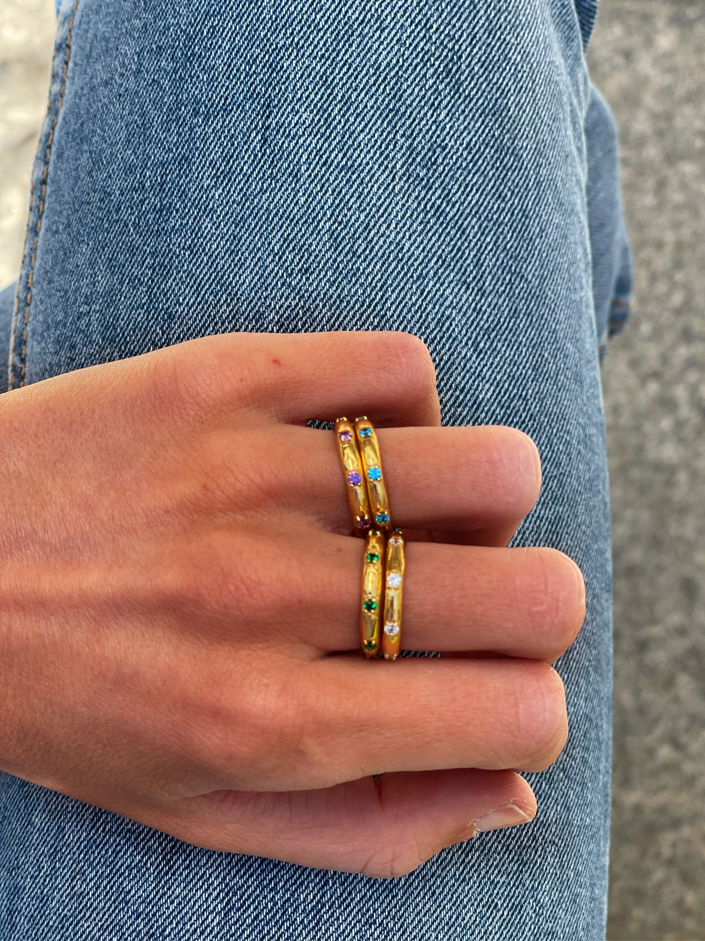 Anillo mini circonitas - Image 3