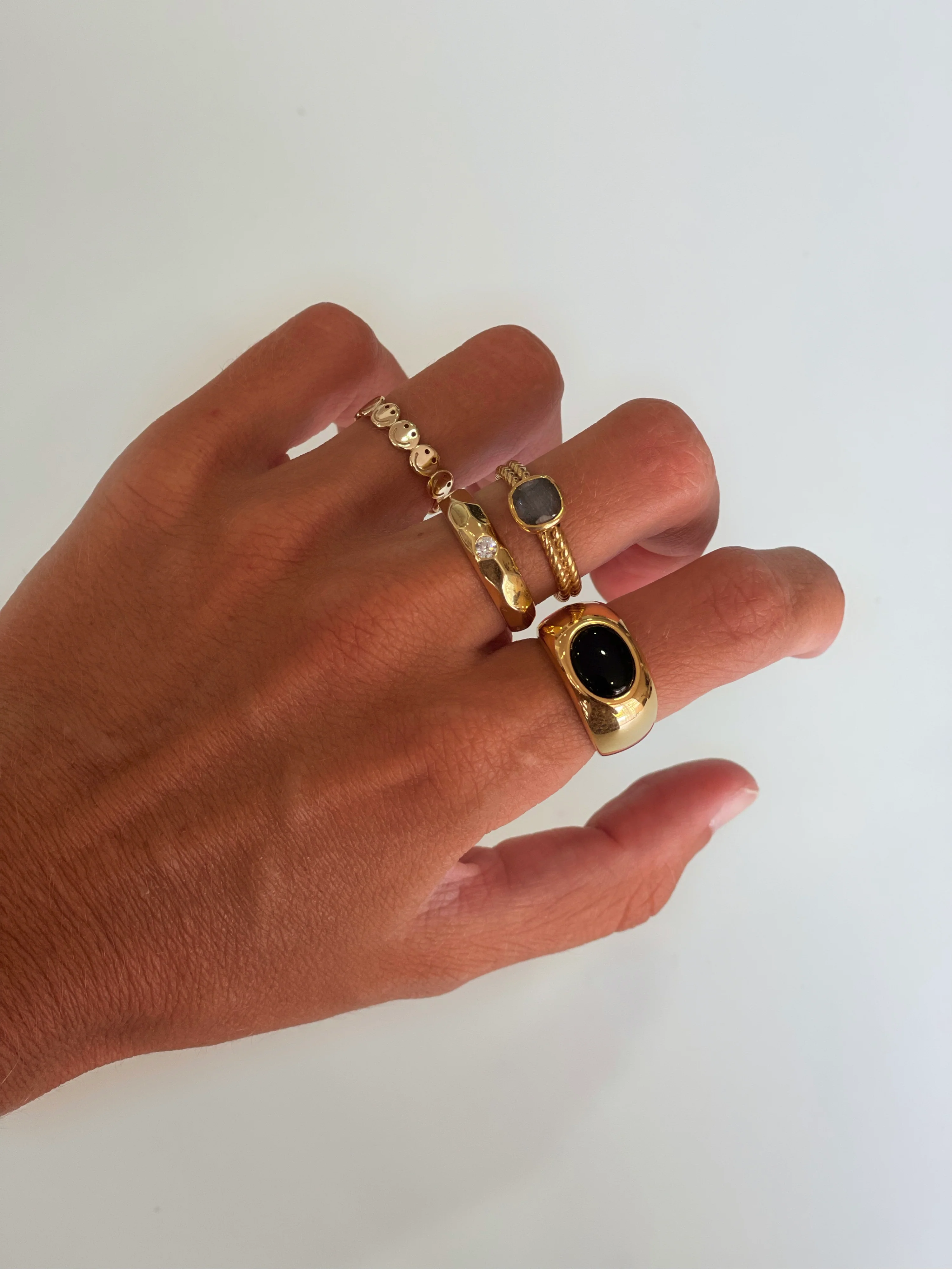 Anillo Olive Black Acero - Image 2