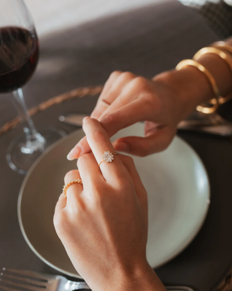 Anillo Rosetón Gold - Image 2