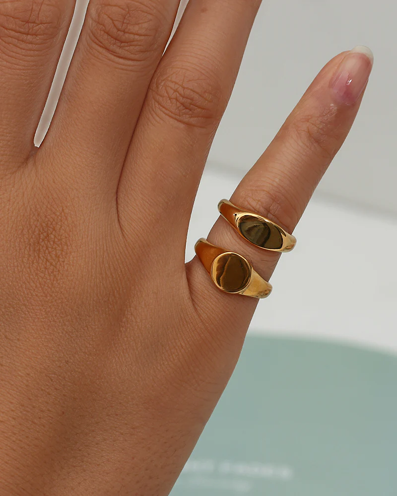 Anillo sello largo (dedo meñique) - Image 4