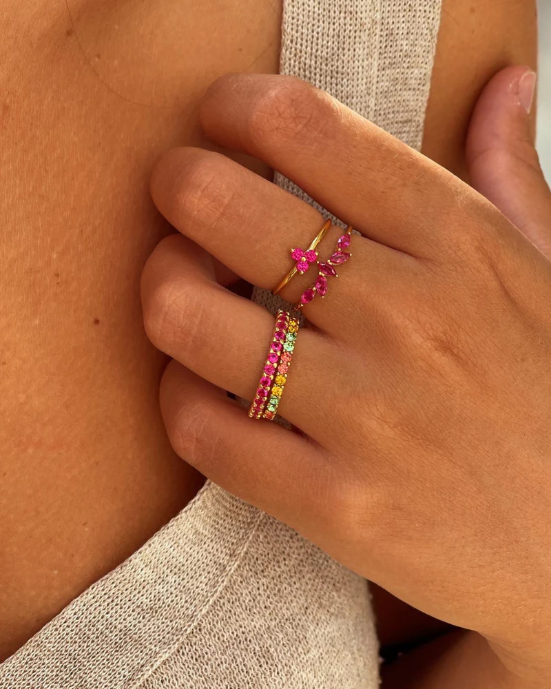 Anillo Shine Rubí - Image 2
