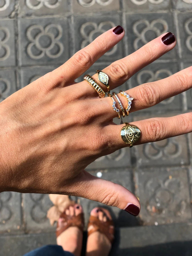 ANILLO SHINE VINTAGE GOLD - Image 2
