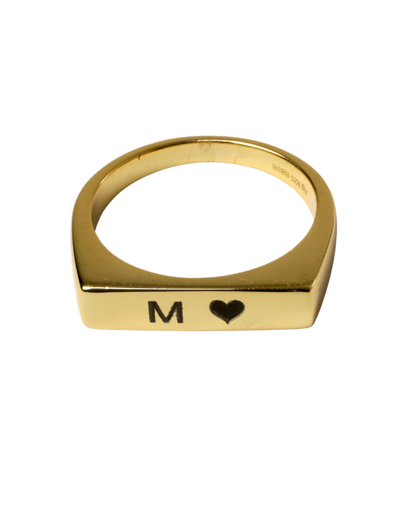 Anillo square Love Forever