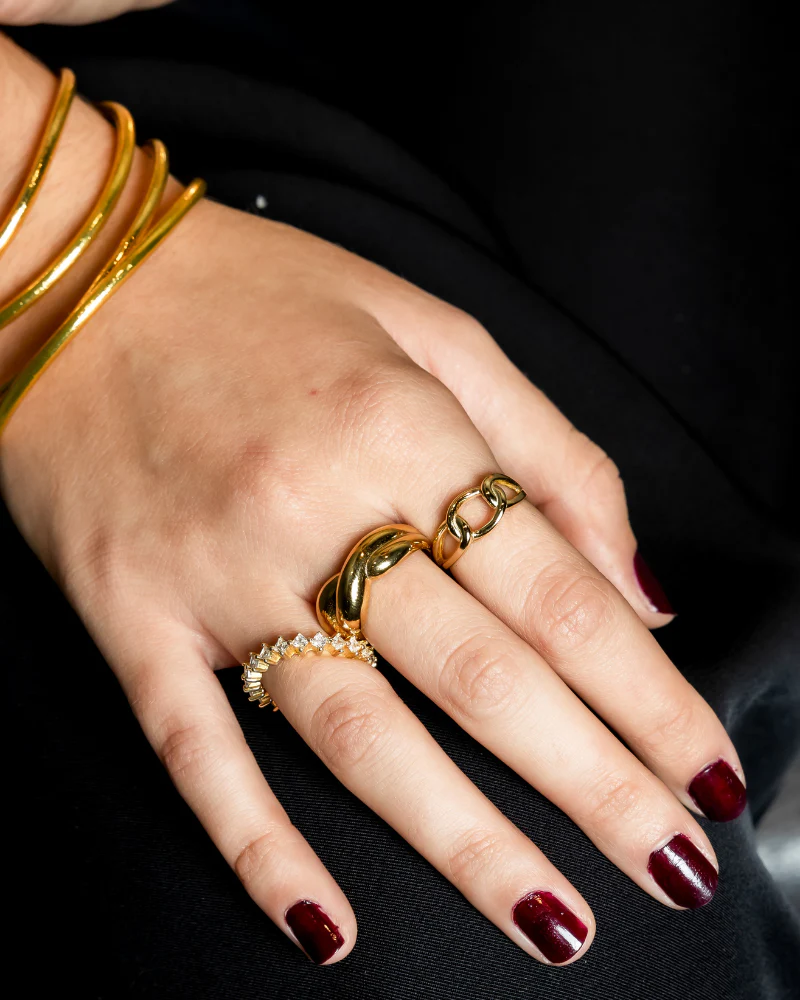 Anillo Trenza Gruesa - Image 2