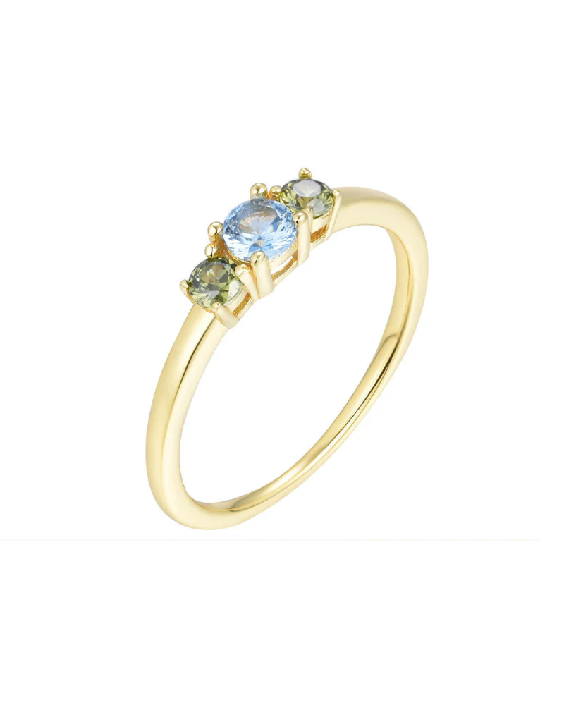 Anillo Triple Circonita - Image 2