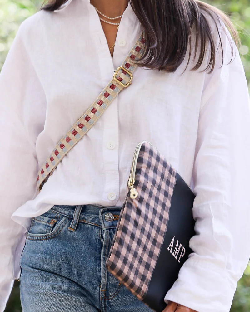 Asa bandolera fina vichy - Image 3