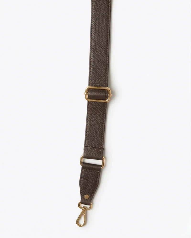 Asa bolso piel marrón chocolate