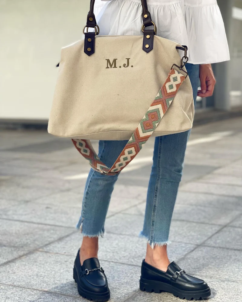 Bolso Federica Beige - Image 5