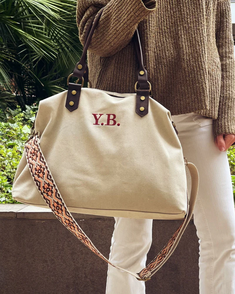 Bolso Federica Beige - Image 6