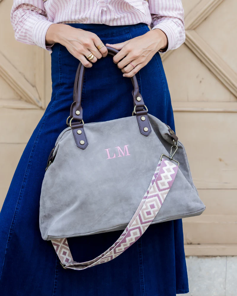 Bolso Federica Ante Gris - Image 3