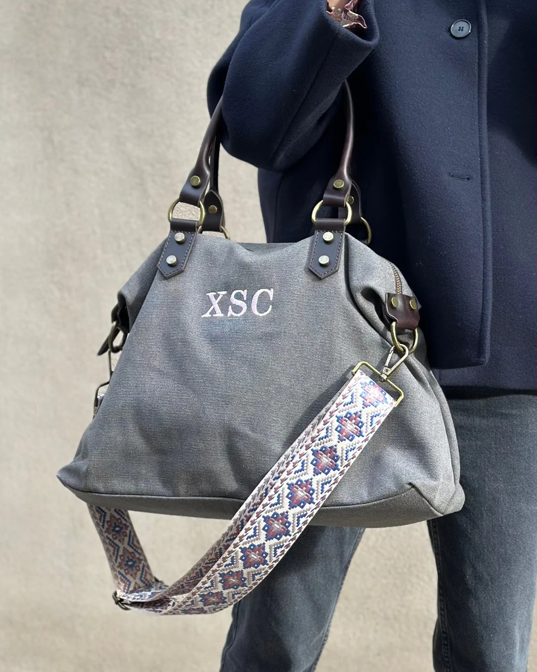 Bolso Federica Gris - Image 3