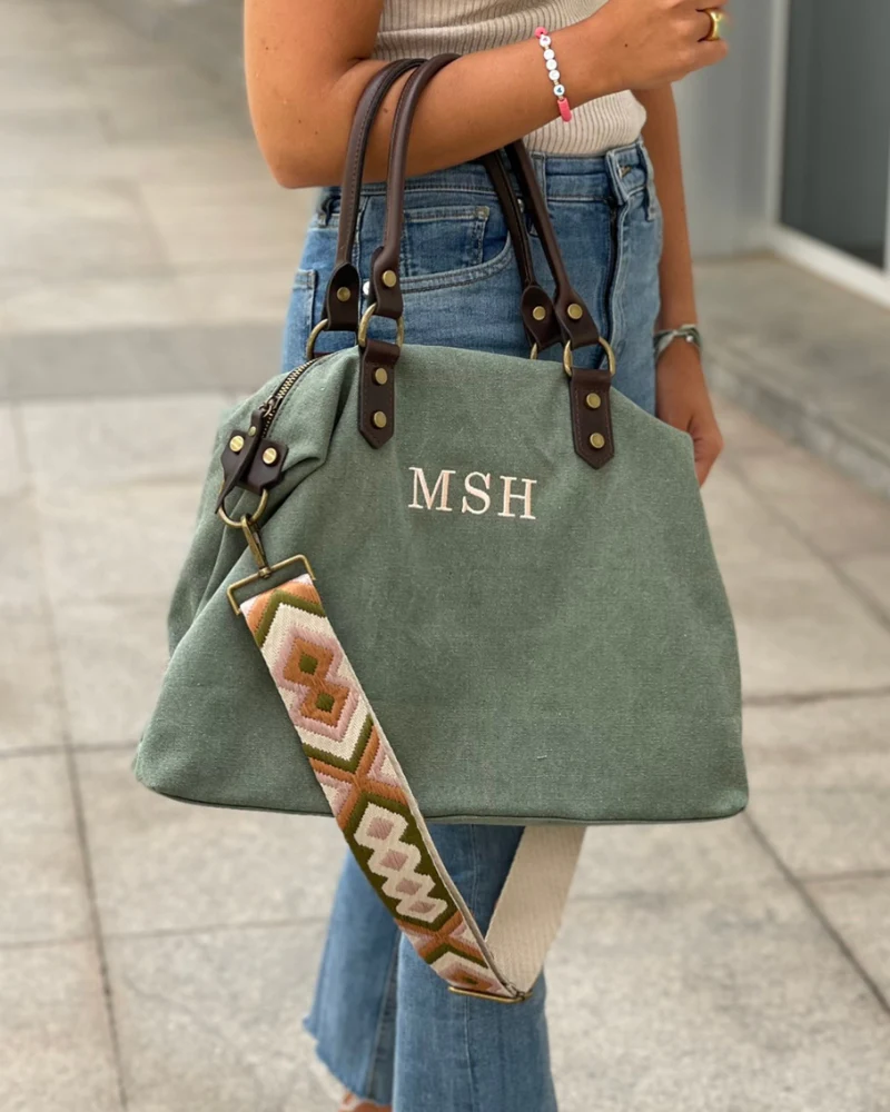 Bolso Federica Kaki - Image 5