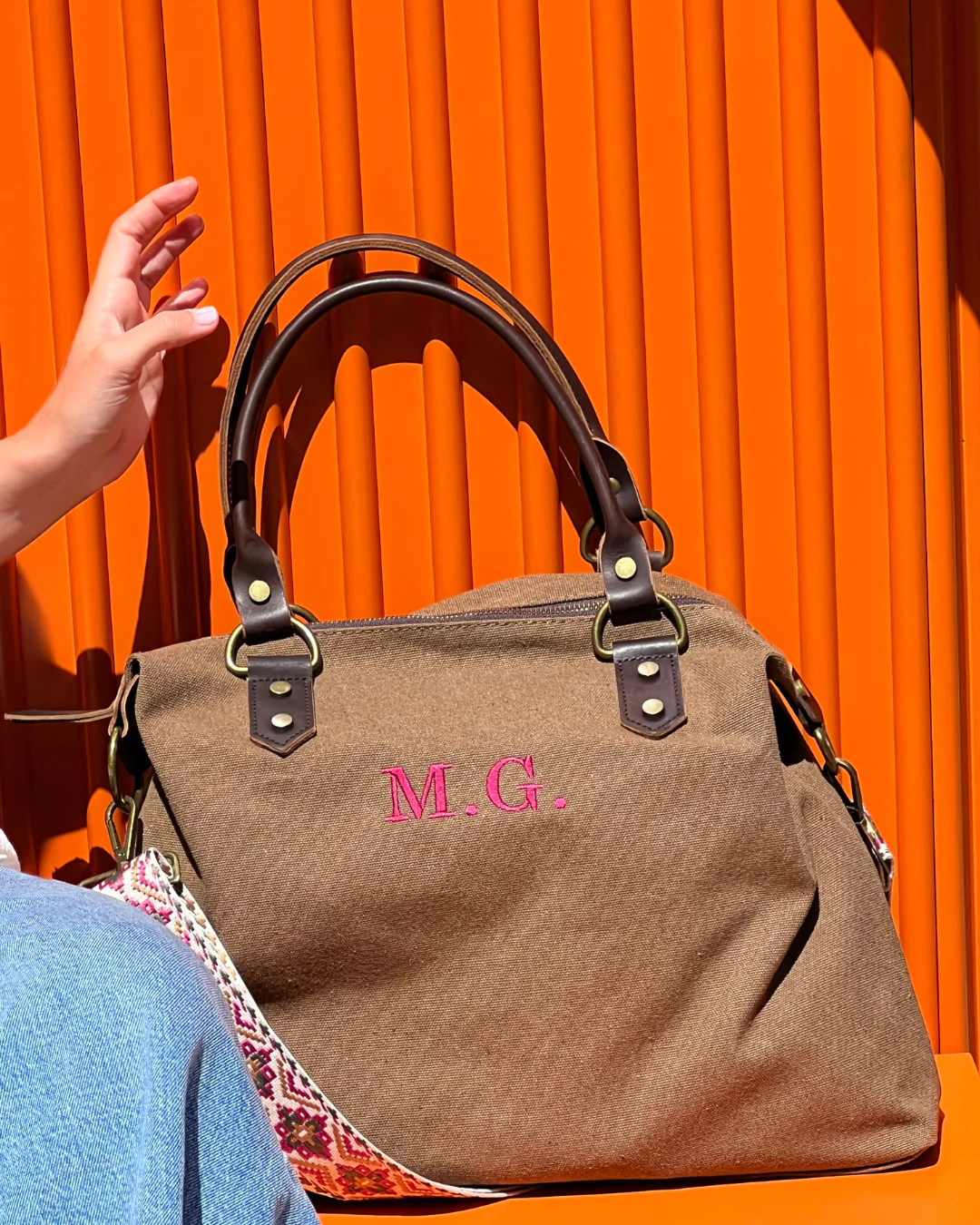 Bolso Federica Marrón - Image 3