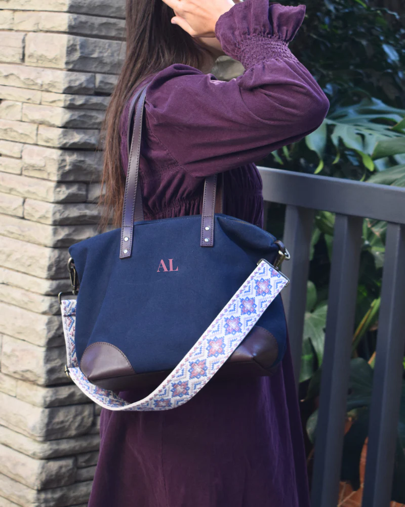 Bolso Federica mini Azul Marino - Image 3