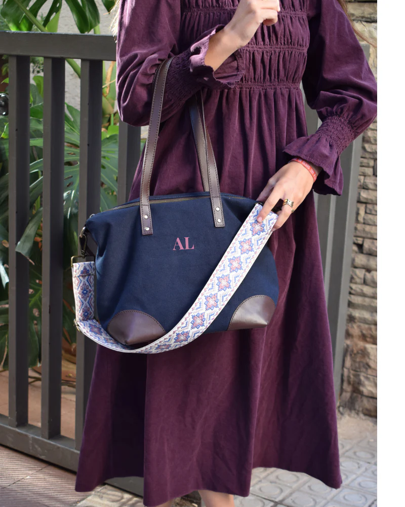 Bolso Federica mini Azul Marino - Image 4