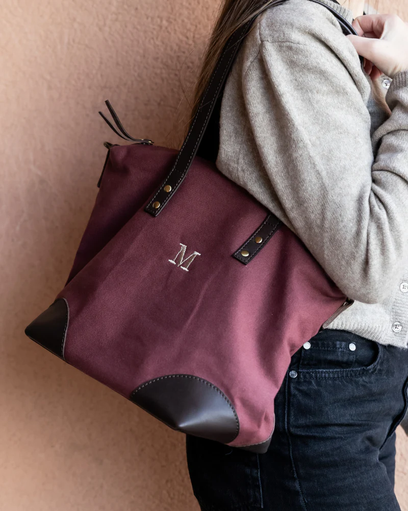 Bolso Federica mini Granate - Image 5