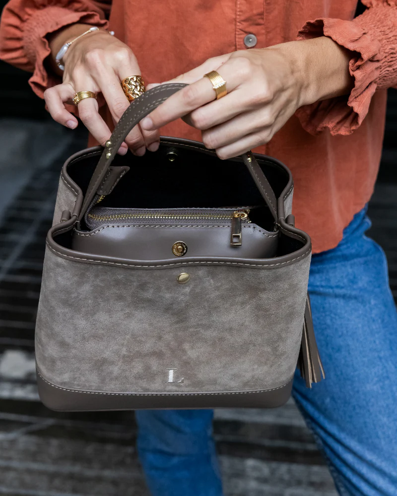 Bolso Julieta taupe - Image 6