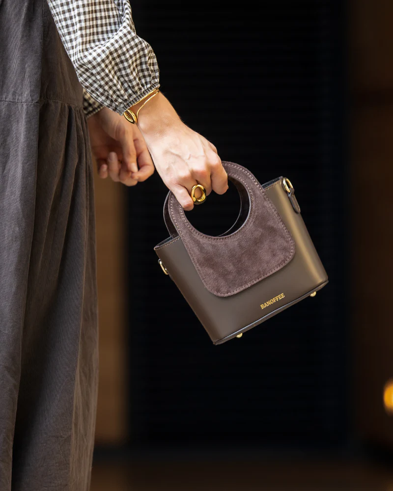 Bolso Lola ante marrón - Image 4
