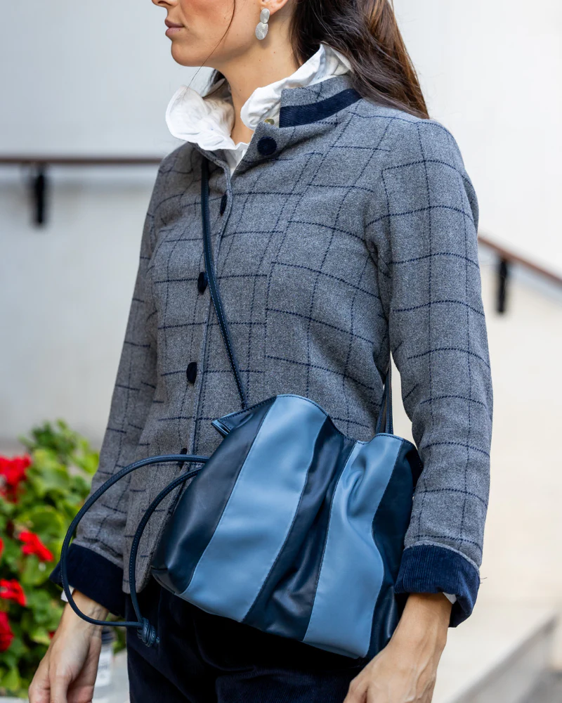 Bolso Martina blue stripes - Image 3