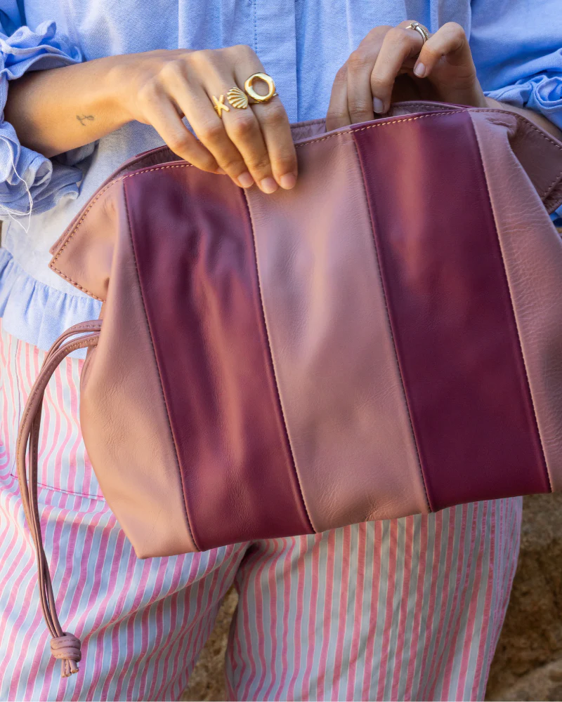 Bolso Martina pink stripes - Image 5