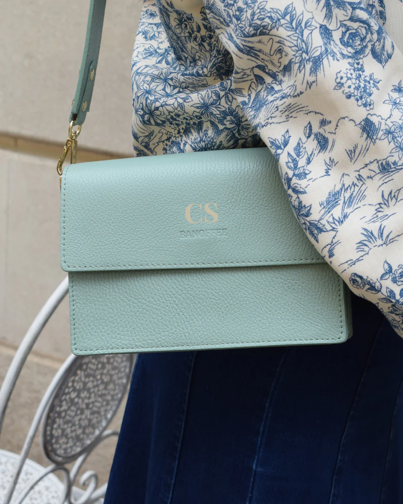 Bolso Mina verde agua
