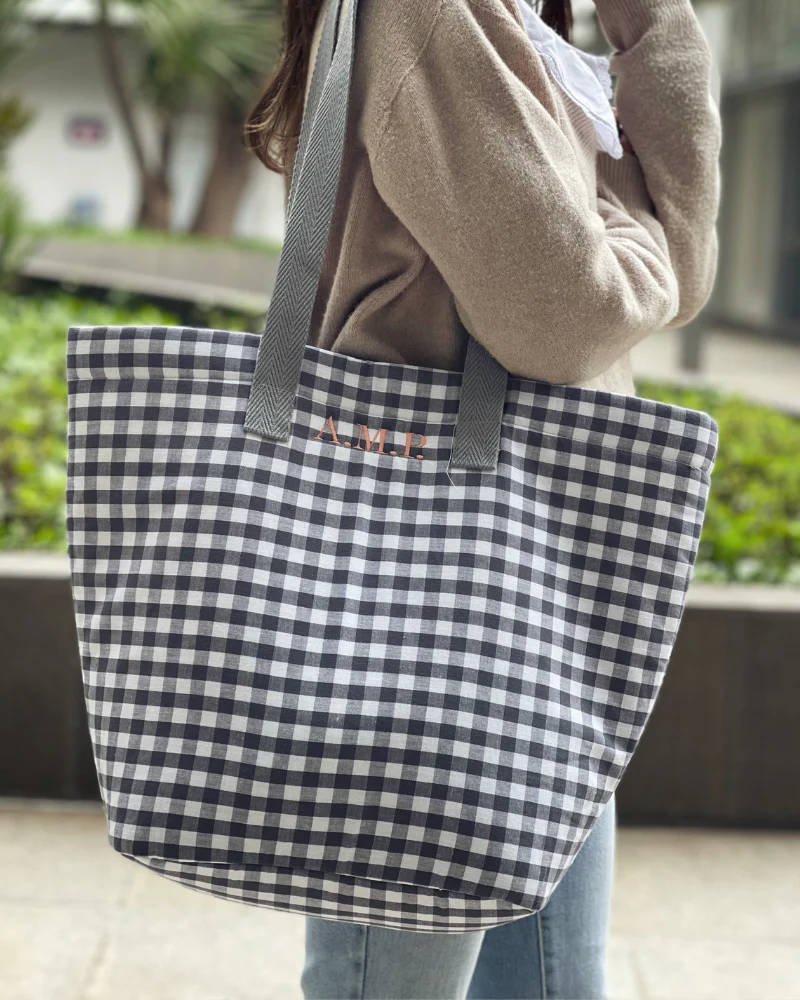 Bolso Vichy Grey