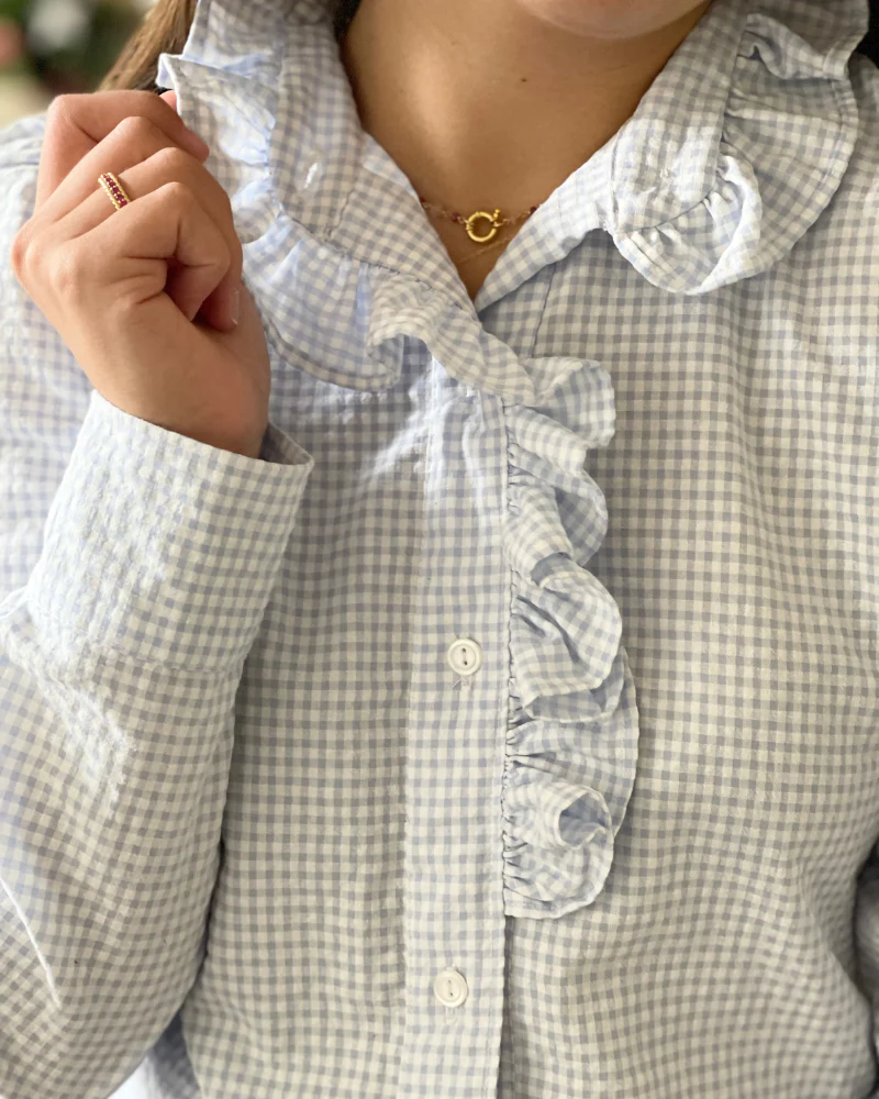 Camisa Hortensia Azul - Image 5