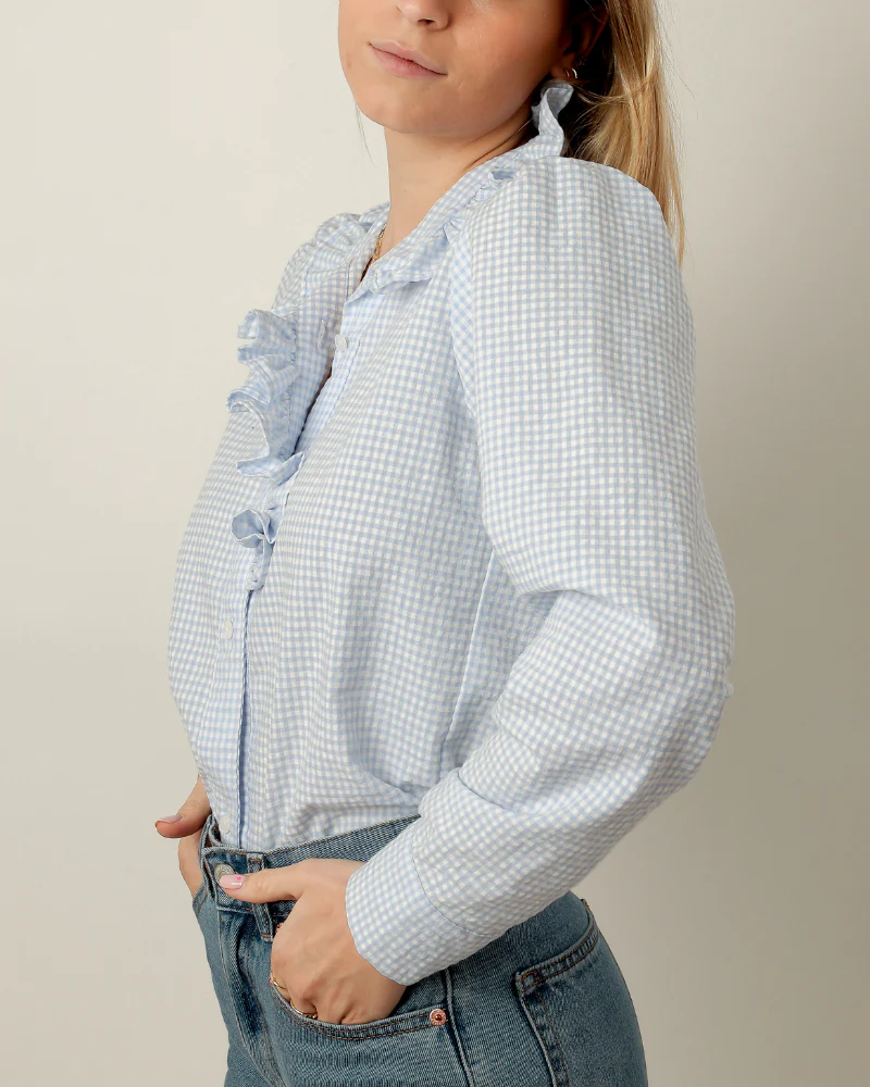 Camisa Hortensia Azul - Image 6