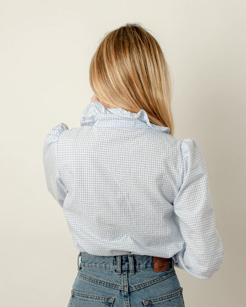 Camisa Hortensia Azul - Image 9