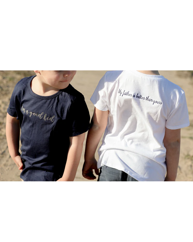 Camiseta personalizada frase niño (3M a 14 años) - Image 6