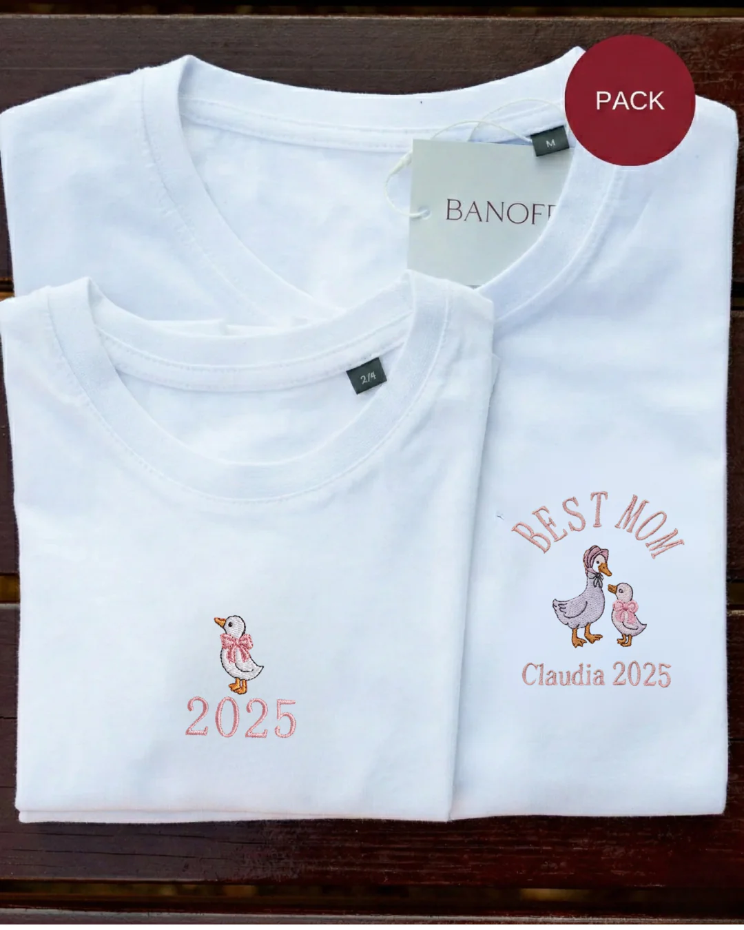 Camiseta personalizada mini pato niña - Image 2