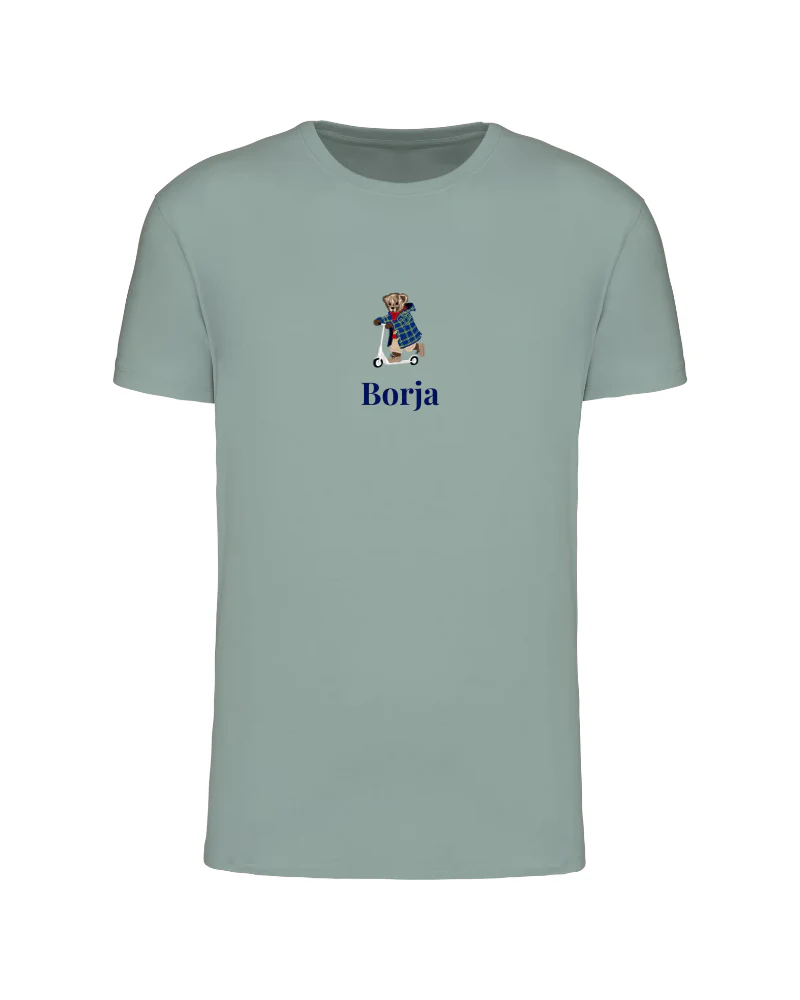 Camiseta personalizada Oso Patinete niño (3M a 14 años) - Image 6
