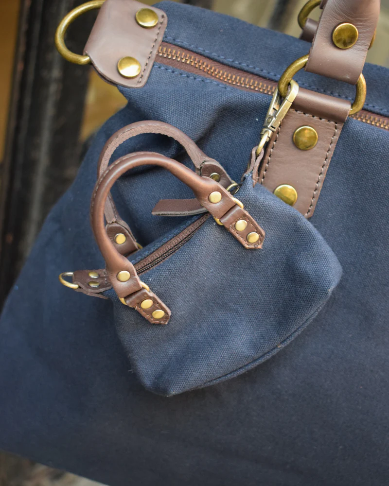 Charm bolso Federica Azul marino - Image 4