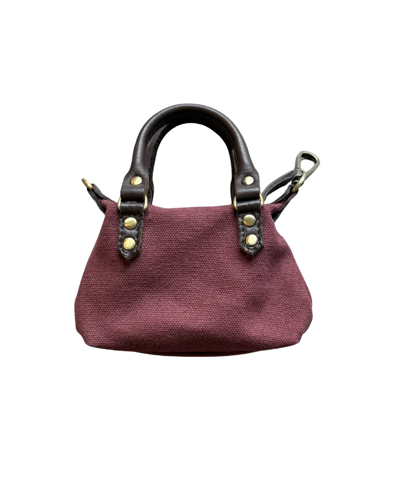 Charm bolso Federica Granate - Image 3