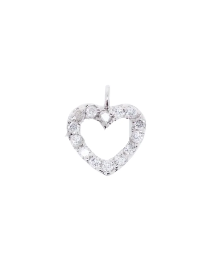 Charm corazón circonitas - Image 2