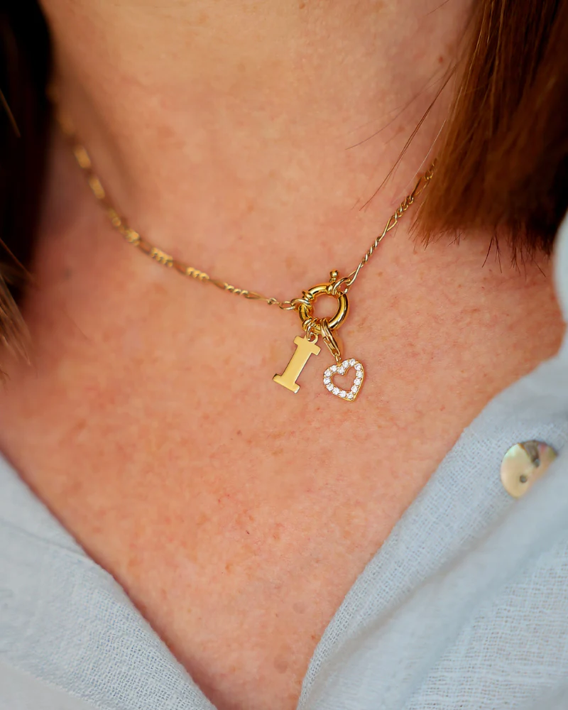 Charm corazón circonitas - Image 3