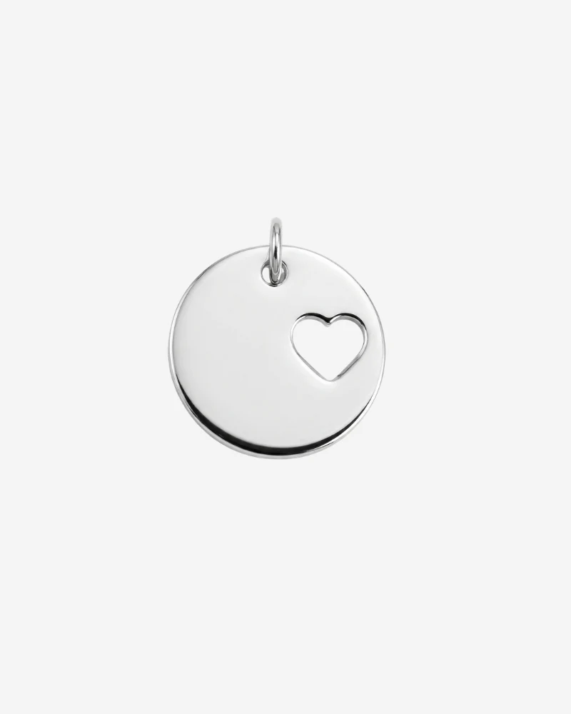 Charm plaquita corazón personalizable - Image 3
