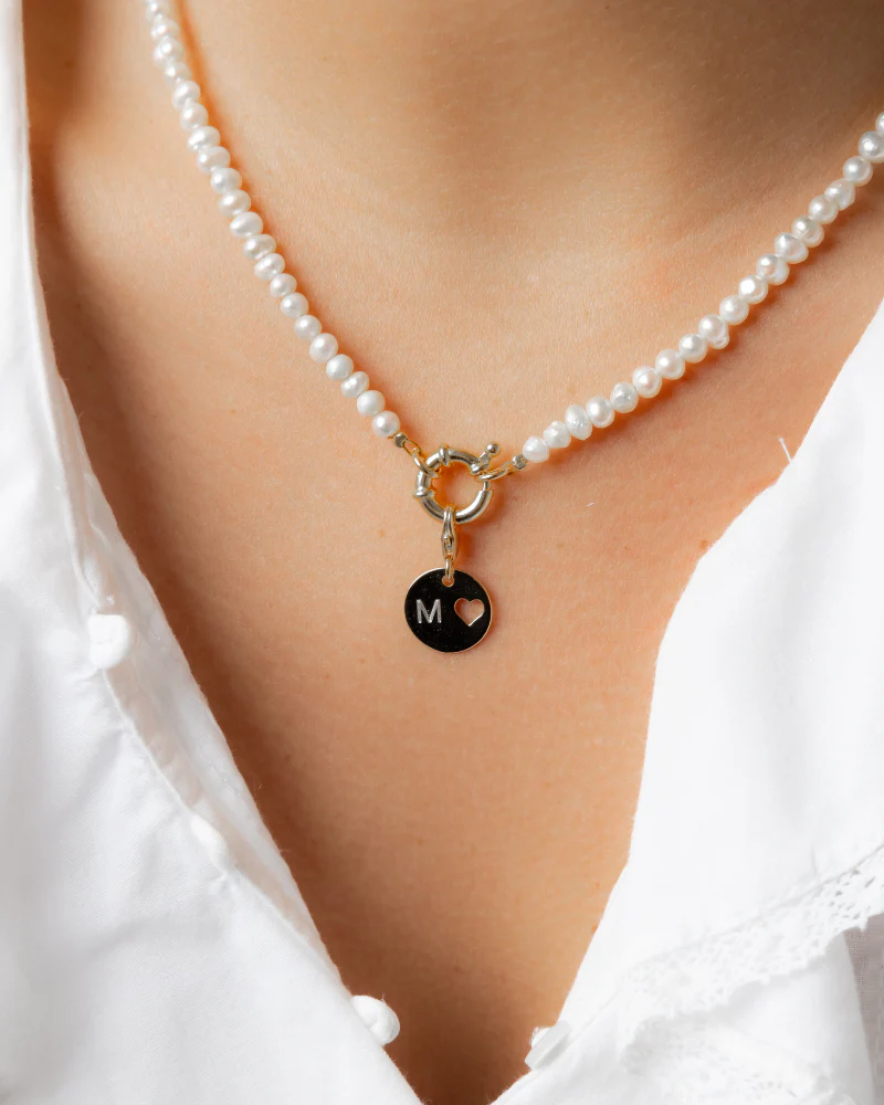 Charm plaquita corazón personalizable - Image 4