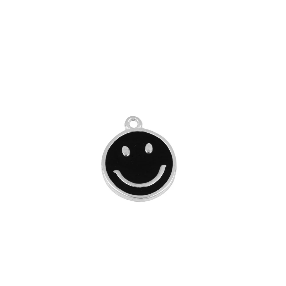 Charm Smile enamel negro - Image 2