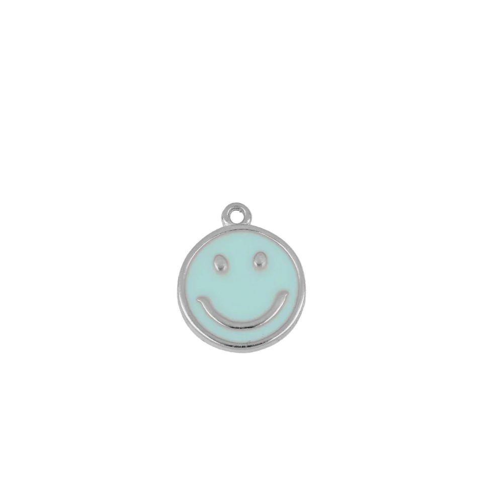 Charm Smile enamel turquesa - Image 2