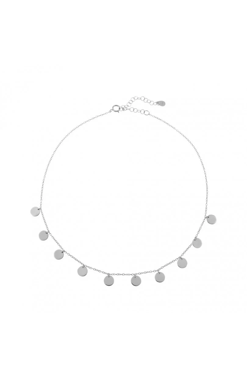 CHOCKER BIANCA SILVER