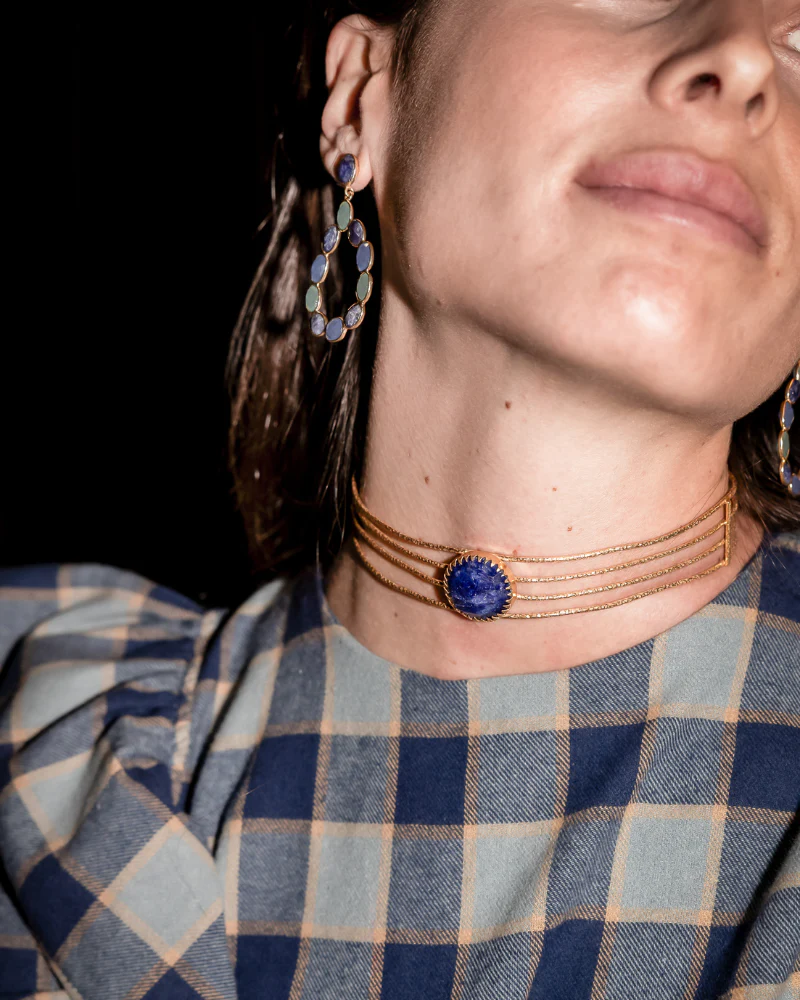 Chocker Big Oasis Blue - Image 2