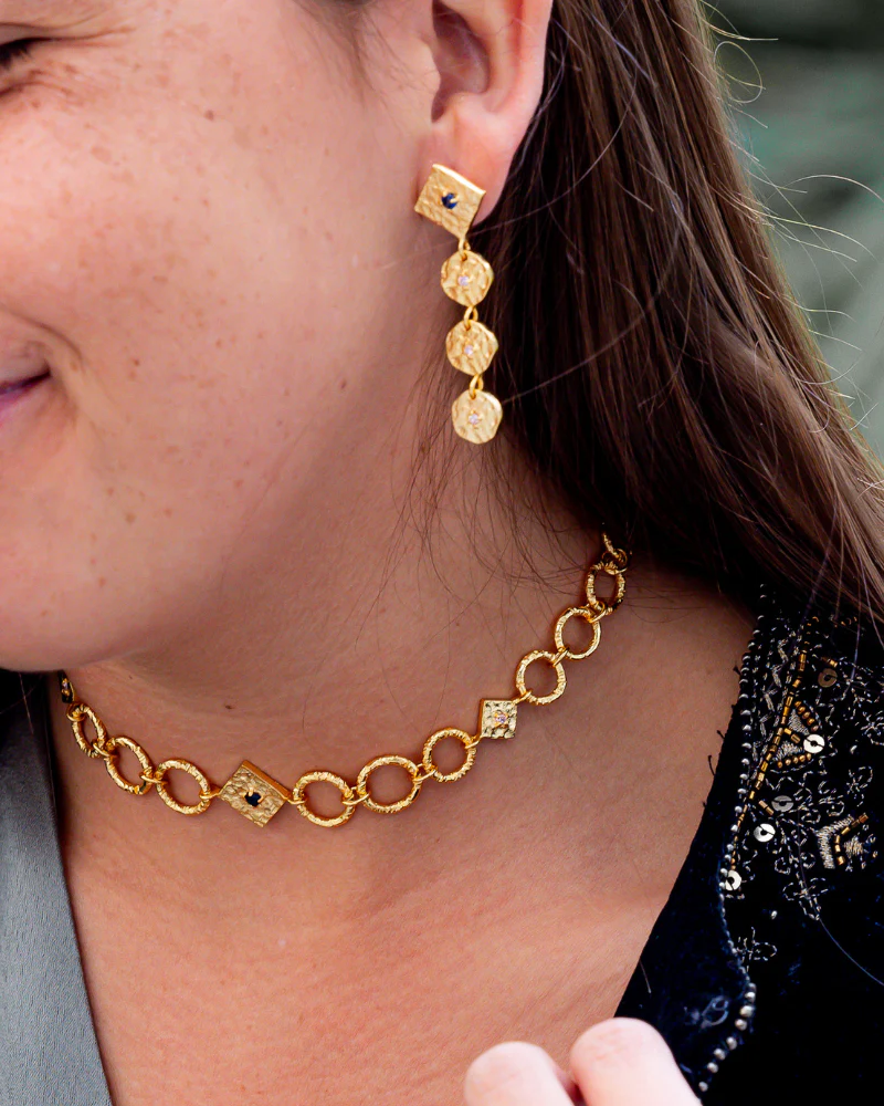 Chocker Blue Valentina - Image 7