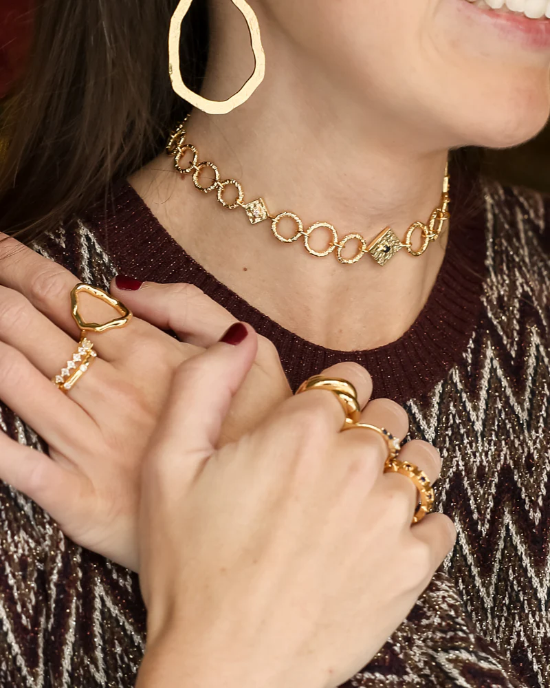 Chocker Blue Valentina - Image 9