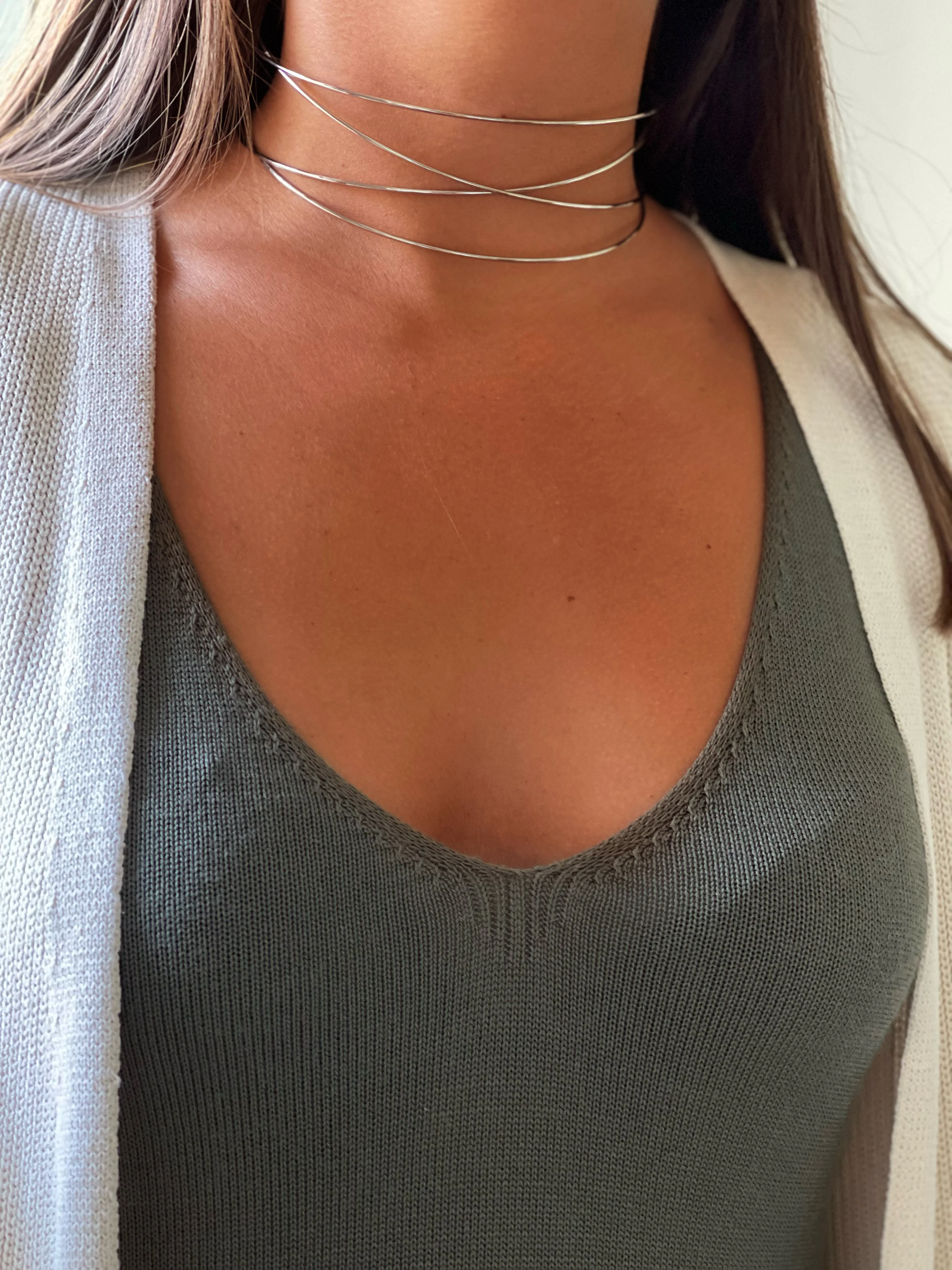 Chocker Golden quadruple Silver - Image 3