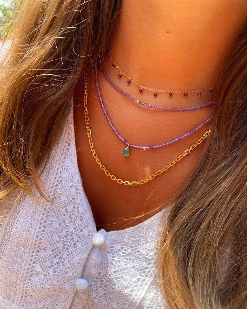 Chocker mineral Amatista - Image 3