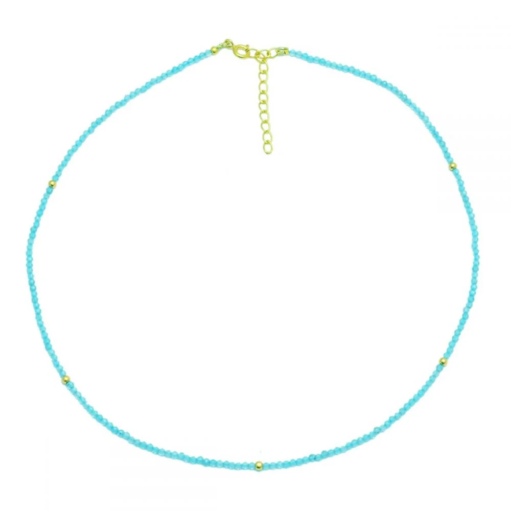Chocker mineral Turquesa